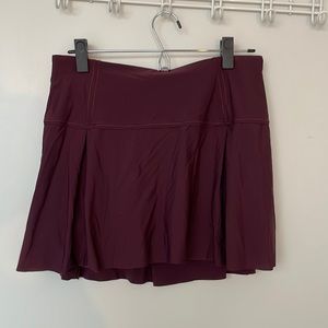 Lululemon maroon skort